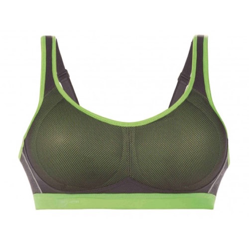  Anita Active Air Control Sports Bra (5533) 38A/Green/Anthracite  : Clothing, Shoes & Jewelry