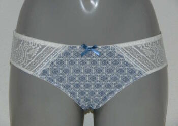 Cybéle Clover Wit/Blauw Slip