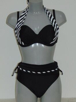 Lentiggini Stripe Zwart Bikini Set