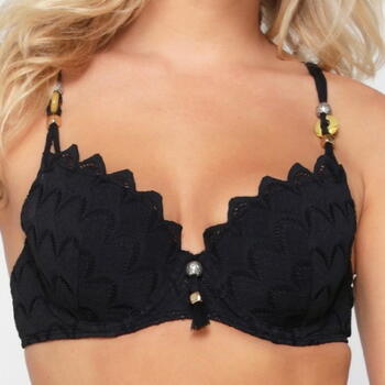 LingaDore Beach Lace Black Zwart Voorgevormde Bikinitop