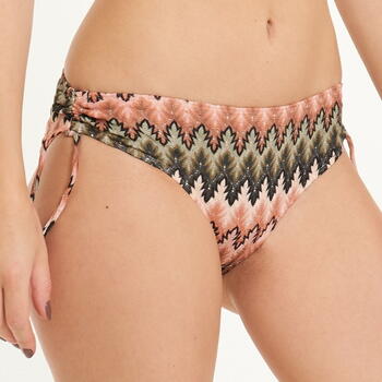 LINGADORE BEACH NEVA Zig zag print bikini short