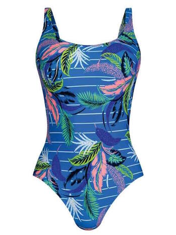 ROSA FAIA BEACH CLOE Blue/Print Badpak