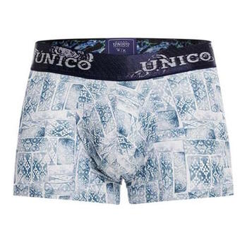 MUNDO UNICO MARROQUI Petrol/Print Micro Trunk