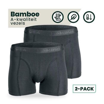 BAMBOOSA LEWIS Boxershort Antraciet