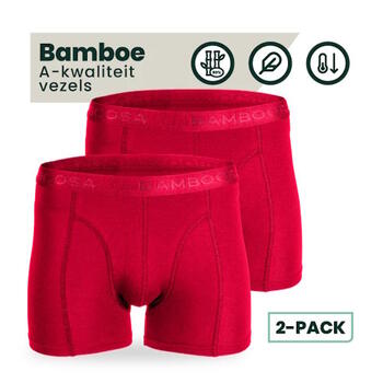 BAMBOOSA LEWIS Boxershort Red