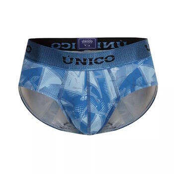 Mundo Unico Micro Slip Blauw/Print Escantillon