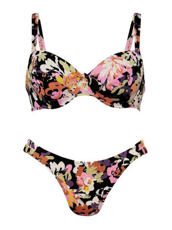 ROSA FAIA BADMODE Luna Multicolor print Bikini Set 