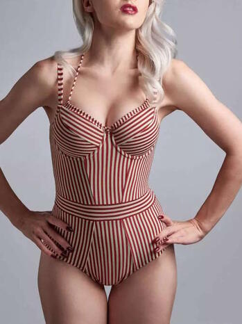 Marlies Dekkers Holi Vintage Red Ivory Badpak