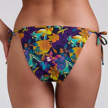 Marlies Dekkers Beach Acapulco Paars/Print Tanga Bikini Broekje