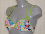 Marlies Dekkers Badmode Yellow Submarine print/groen voorgevormde bikinitop