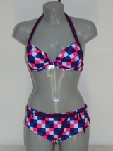 Shiwi Checkered blauw bikini set