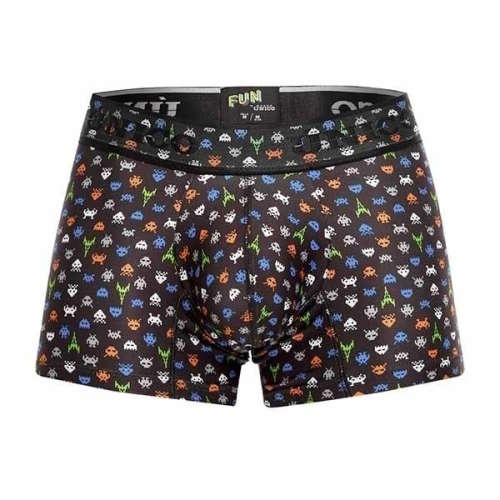 Mundo Unico Invasion zwart/print sport trunk