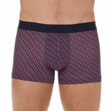 HOM Hal marine blauw/print sport trunk