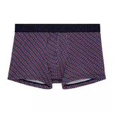 HOM Hal marine blauw/print sport trunk