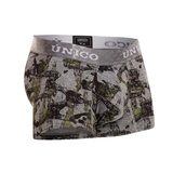 Mundo Unico Crustaceo grijs/print sport trunk