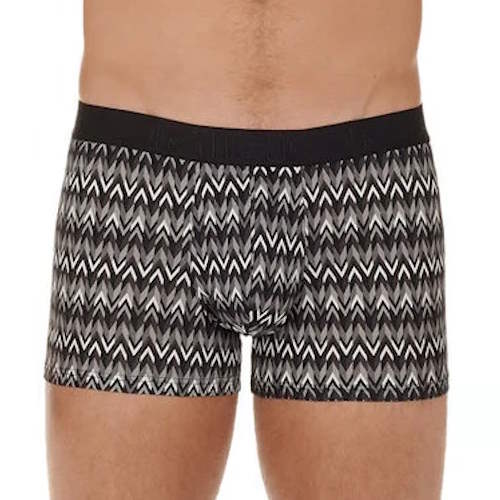 HOM Jerry zwart/wit modal boxershort