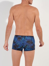 HOM Palay blauw/print sport trunk