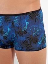 HOM Palay blauw/print sport trunk