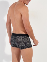 HOM Himeros zwart/print sport trunk