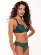 LingaDore Daily Basic groen string