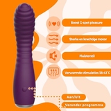 PureVibe Orgazmik paars g-spot vibrator