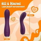 PureVibe Orgazmik paars g-spot vibrator