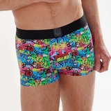 HOM Graffiti Wall multicolor sport trunk