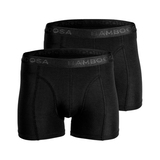 Bamboosa Lewis zwart bamboe boxershort