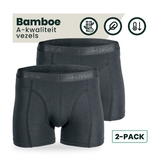 Bamboosa Lewis antraciet bamboe boxershort