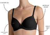 Triumph Perfectly Soft zwart voorgevormde bh