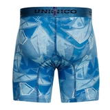 Mundo Unico Escantillon blauw/print sport boxer