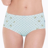 Anita Belvedere blauw/print high brief