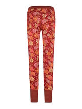 Charlie Choe Flower Power rood/print pyjamabroek