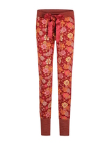 Charlie Choe Flower Power rood/print pyjamabroek