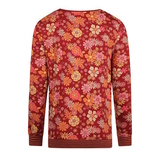 Charlie Choe Flower Power rood/print slaapshirt