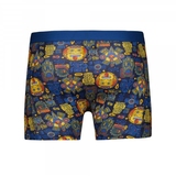 Beat My Boxer Aztec blauw/print boxershort