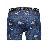 Beat My Boxer Pirates blauw/print boxershort