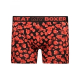 Beat My Boxer Hearts zwart/rood boxershort