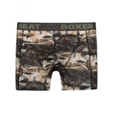 Beat My Boxer No Kill Fishing bruin/print boxershort