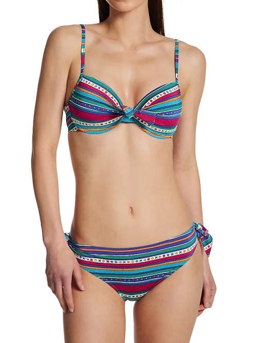 Rosa Faia Badmode Eleonore turquoise/print bikini set