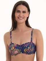 Rosa Faia Badmode Ella paars/print bikini set