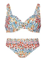 Rosa Faia Badmode Hermine wit/print bikini set