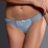 Rosa Faia Fleur blauw string