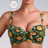 Marlies Dekkers Badmode Bellini groen/print voorgevormde bikinitop