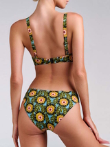 Marlies Dekkers Badmode Bellini groen/print voorgevormde bikinitop