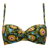 Marlies Dekkers Badmode Bellini groen/print voorgevormde bikinitop