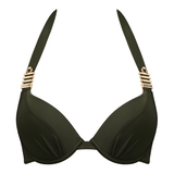 Marlies Dekkers Badmode Royal Navy khaki push up bikinitop