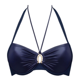 Marlies Dekkers Badmode Jet Set marine blauw push up bikinitop