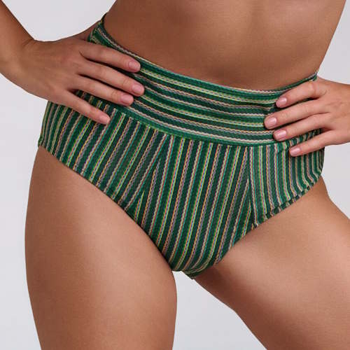 Marlies Dekkers Badmode Holi Vintage groen/print bikini broekje