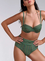 Marlies Dekkers Badmode Holi Vintage groen/print bikini broekje